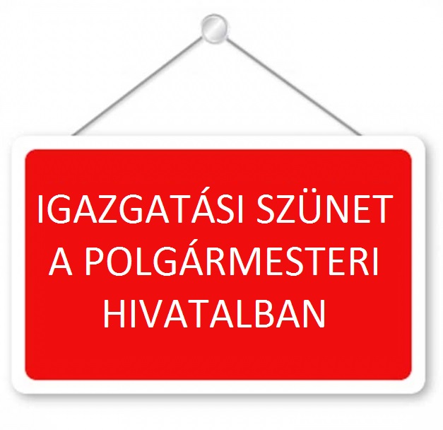 hivatali szunet