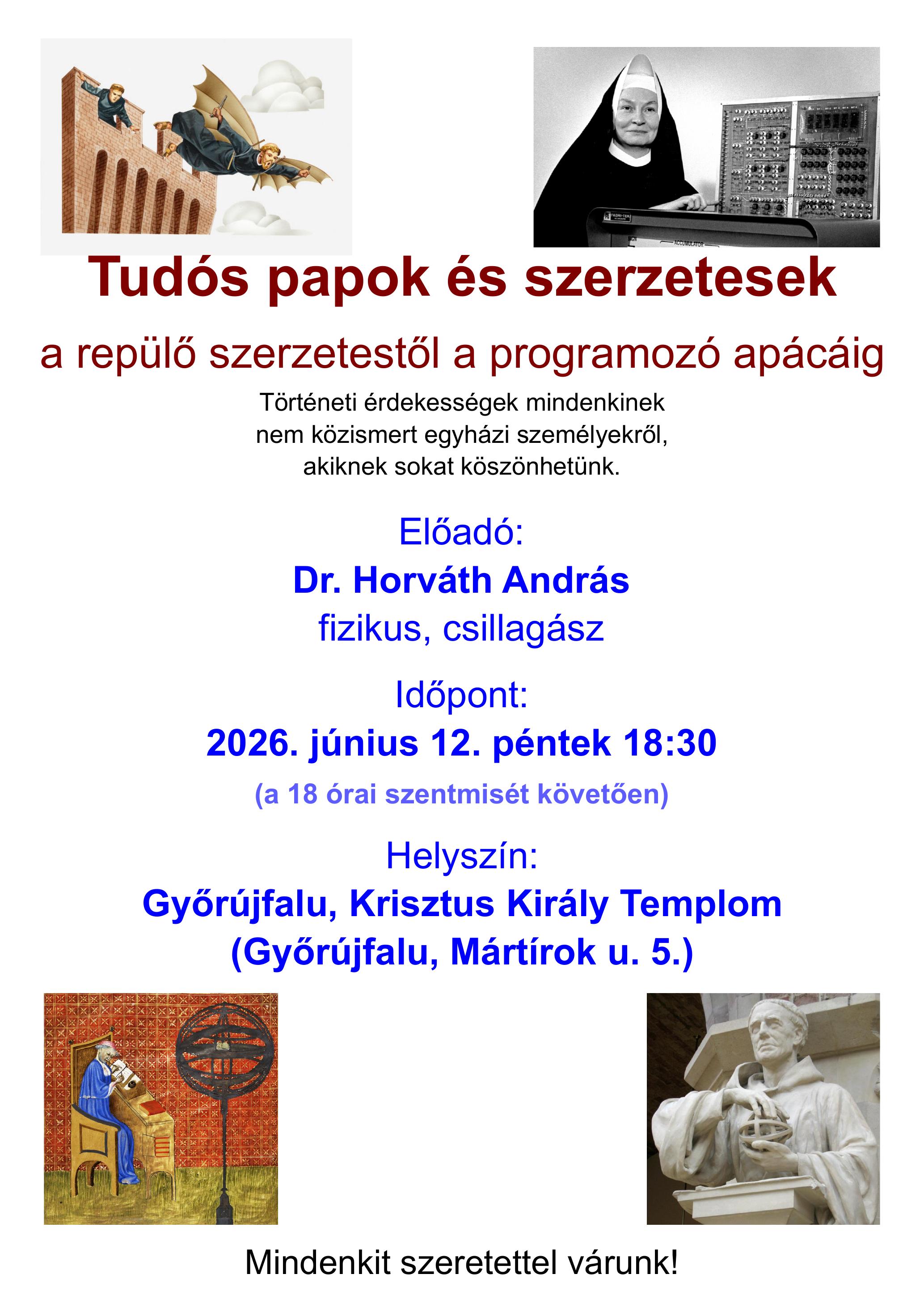 tudos papok plakat Gyorujfalu